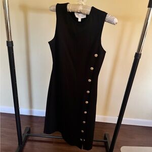 Elegant Black Sleeveless Dress